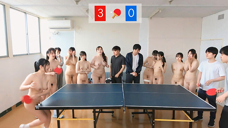 「【素人】全裸卓球部の羞恥プレイ!3P・4P乱交で弱小部員が男子部員に翻弄される逆襲劇」のサンプル画像11枚目