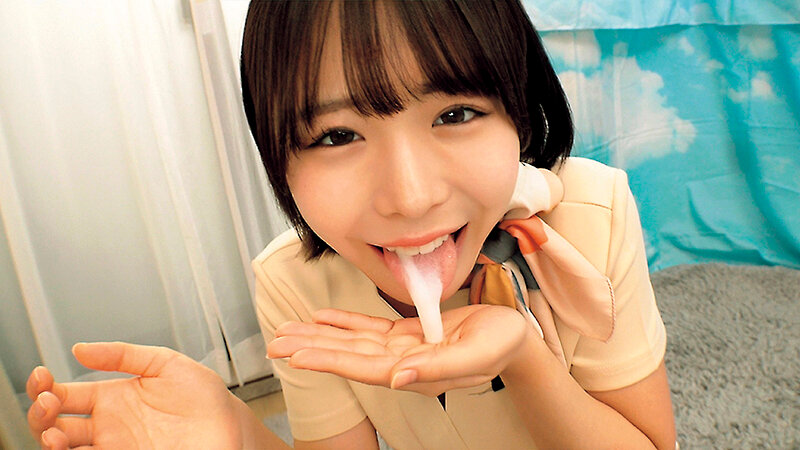 「【素人】美人受付嬢がデカチンをじゅぼじゅぼフェラ&中出し!制服姿の淫らな姿がエロすぎる」のサンプル画像5枚目