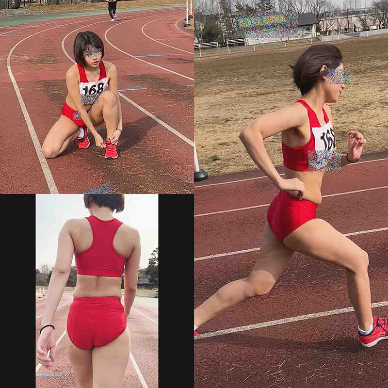 「【素人】美少女アスリートが中出しイラマチオで絶頂!スレンダー巨乳陸上選手の秘密撮影」のサンプル画像8枚目