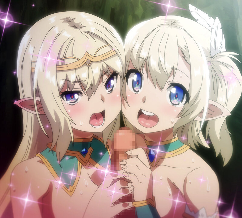 「美少女巨乳エルフと3P中出しプレイ｜OVAスケベエルフ探訪記#2フェラシーン収録」のサムネイル