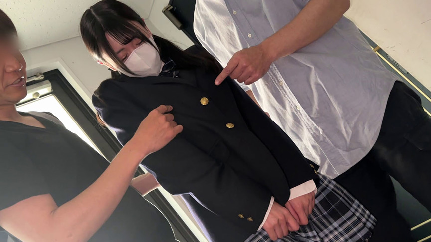 「【ゆら】制服女子の超敏感乳首責め!SNSで出会った美少女が感じまくる濃厚プレイ」のサムネイル