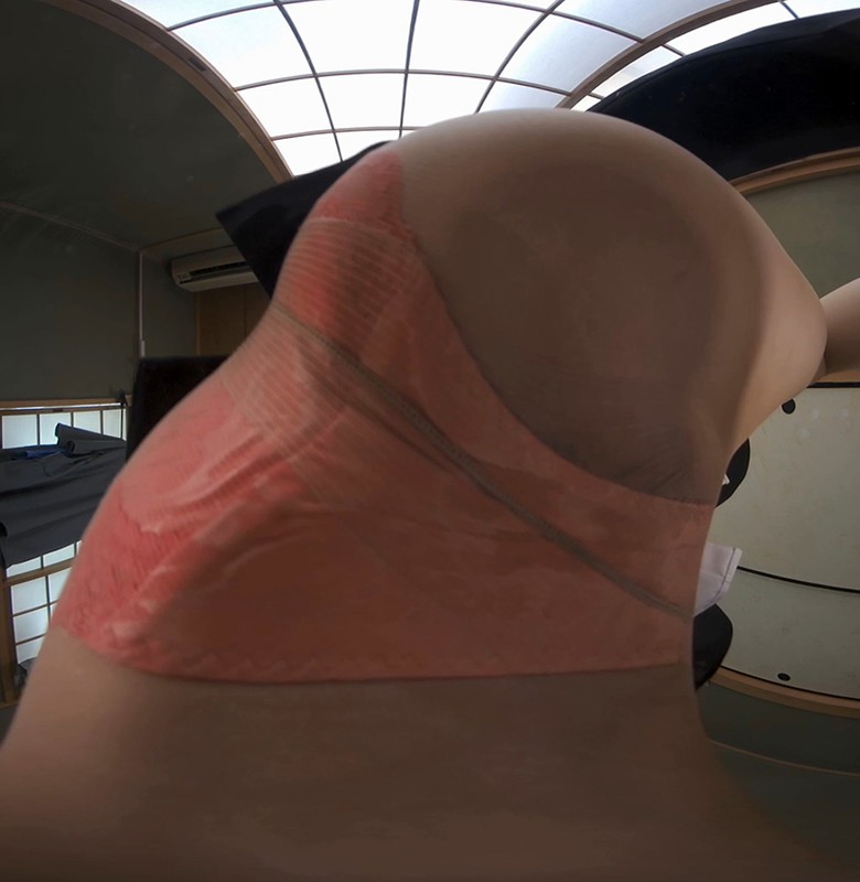 「【皆月ひかる・美甘りか・乙咲あいみ】尻フェチVR 顔面騎乗＆放尿お漏らしプレイ レンタルオフィス妄想劇場」のサンプル画像13枚目