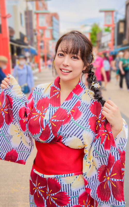 「Hカップ巨乳女子大生はるなのパイズリ＆フェラからの浴衣ハメ撮り中出しSEX」のサムネイル