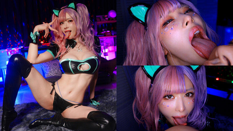 「爆乳ギャル痴女コスプレイヤーの淫語責め中出しプレイ｜ねっとり舌技で悩殺」のサンプル画像15枚目