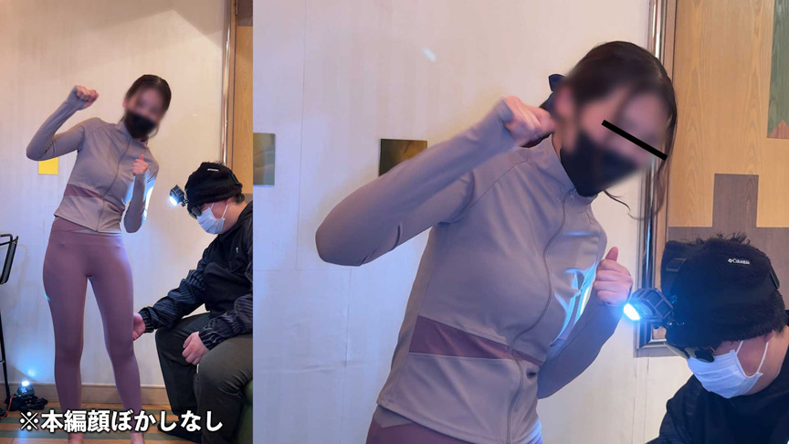 「【素人OL】美乳Fカップ女性を拘束せず自由にさせた状態でくすぐり責め【フェチ動画】」のサムネイル