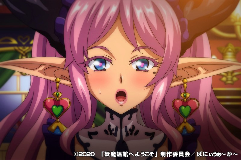 「巨乳美女が妖艶な館で3P中出しプレイ｜OVA妖魔娼館へようこそ＃2の見どころ紹介」のサンプル画像3枚目