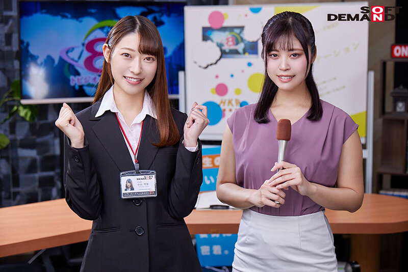 「【中山琴葉】美少女女子アナが生放送中に潮吹き羞恥プレイ！OL系美女の恥じらい姿が話題」のサンプル画像2枚目