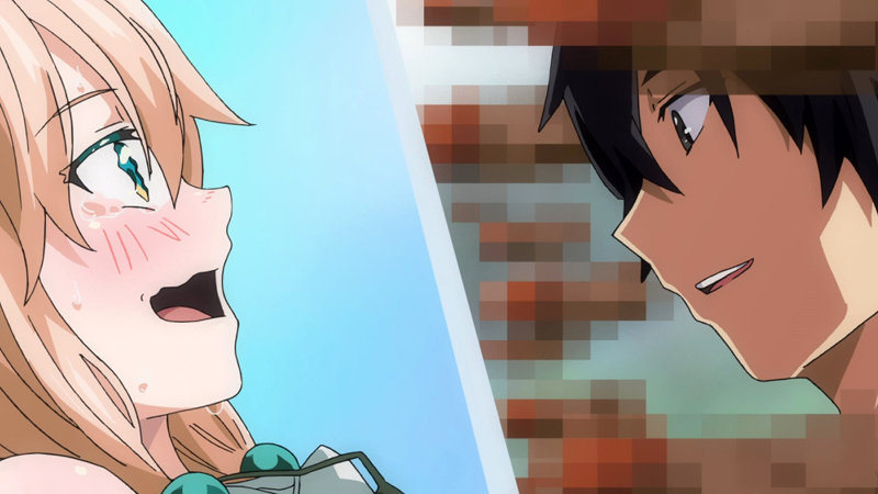 「異世界来たのでスケベスキルで全力謳歌しようと思う THE ANIMATION 第2巻|巨乳処女に中出し&フェラの濃厚プレイ」のサンプル画像9枚目