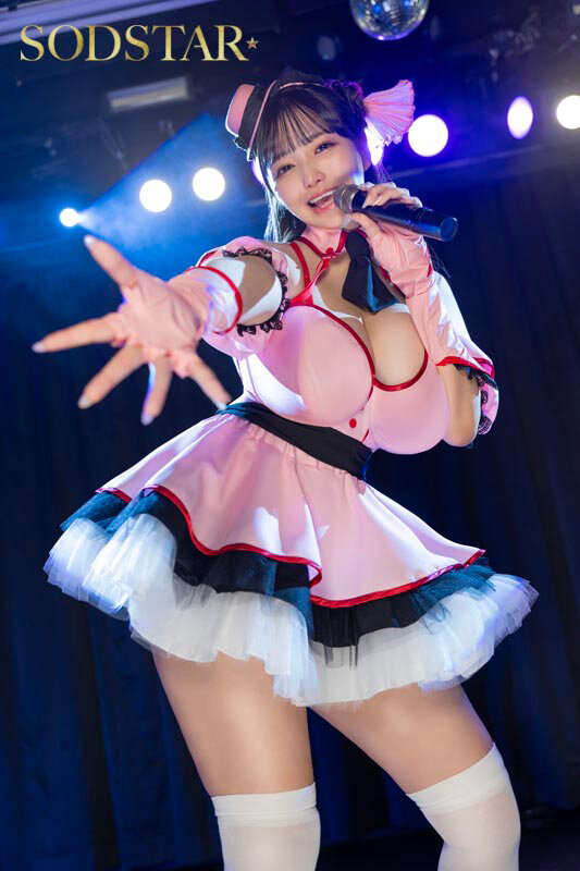 「恋渕ももな 超乳アイドルが中出し解禁!エロすぎる巨乳担当との禁断コラボ作品」のサンプル画像2枚目