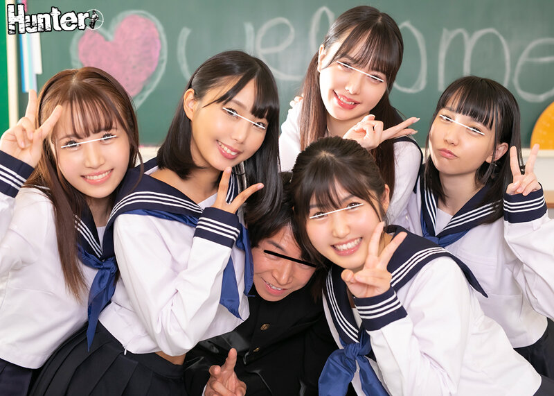 「【セーラー服ハーレム】田舎転校で女子だらけ！騎乗位で中出し三昧の危険な青春ラブストーリー」のサムネイル