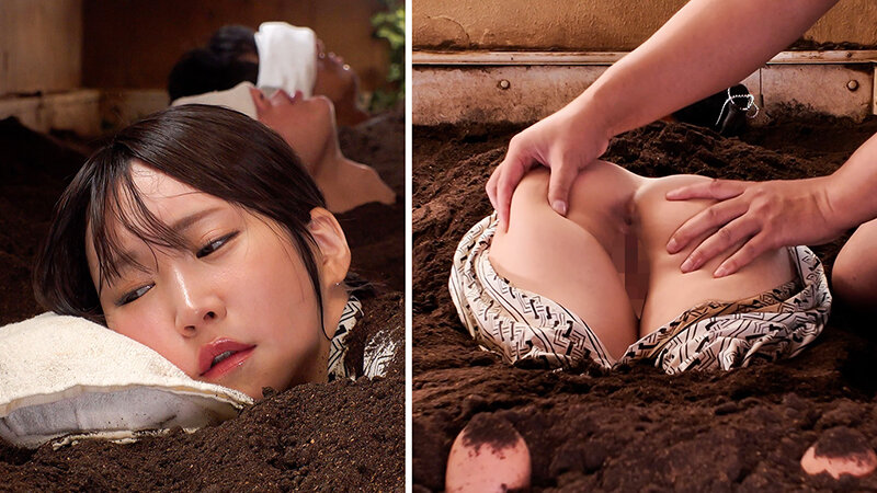 「【人妻NTR】砂風呂拘束マッサージで潮吹きアクメ連続絶頂！夫の隣でバイブ責めされる美人妻」のサンプル画像2枚目