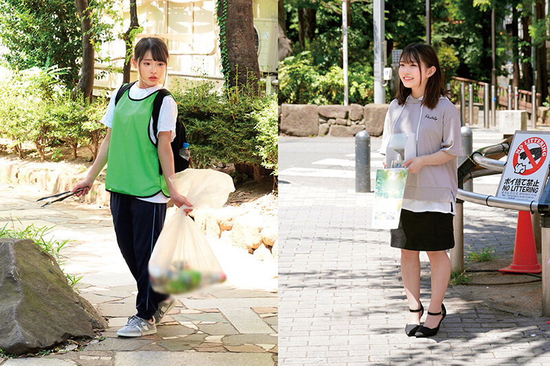 「【素人ナンパ】ボランティア美少女JD2人組に童貞筆おろし中出し懇願！みさき＆くみ（20歳）」のサムネイル