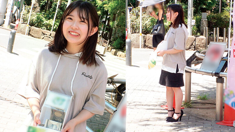 「【素人ナンパ】ボランティア美少女JD2人組に童貞筆おろし中出し懇願！みさき＆くみ（20歳）」のサンプル画像2枚目