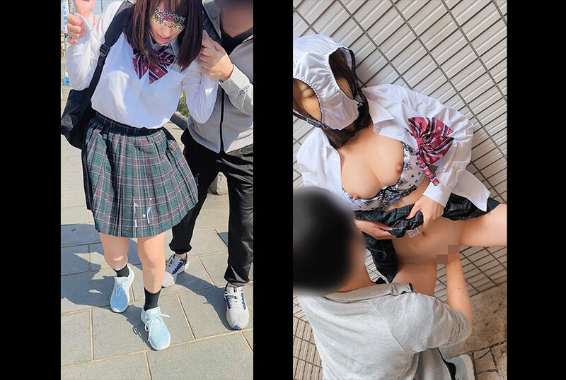 「【素人】巨乳制服マネージャーが部員たちに羞恥プレイで辱められ中出しぶっかけされる」のサムネイル