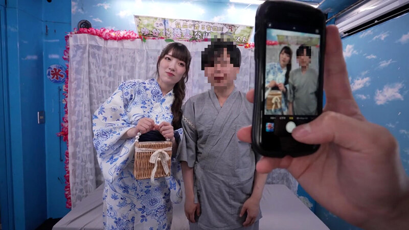 「【素人】浴衣美女はるかちゃんにナンパ中出し!尻フェチ必見の顔射&局部アップでマジックミラー号絶頂」のサンプル画像2枚目