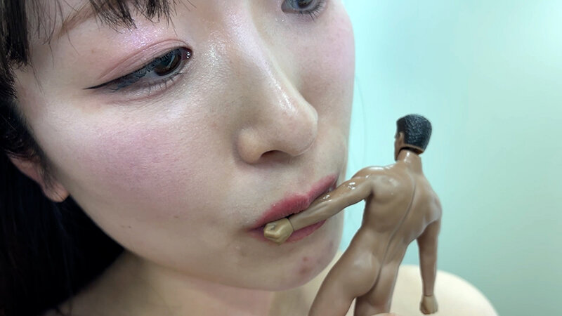 「【素人ナンパ】たれ目お姉さんの濃厚キステクニックにM男悶絶!唾液たっぷり責め」のサンプル画像7枚目