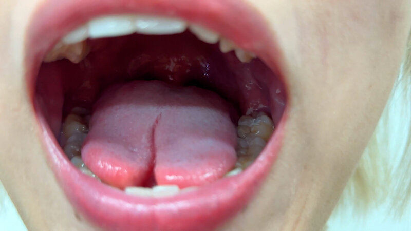 「【素人】美容部員お姉さんはるのちゃんの口内観察プレイ｜街角ナンパ企画で見せる恥じらい」のサンプル画像4枚目