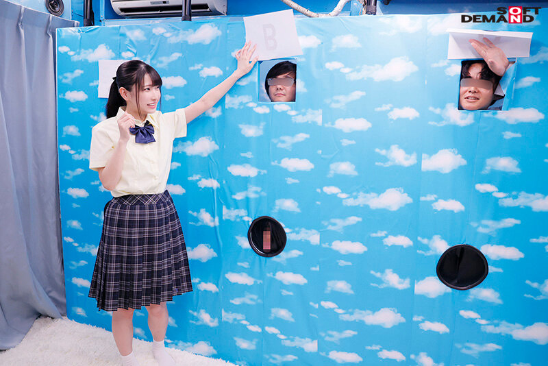 「【素人JK】マジックミラー号で学園のマドンナが彼氏当てゲームに挑戦!手コキ&フェラでご奉仕する女子校生ナンパ企画」のサンプル画像17枚目