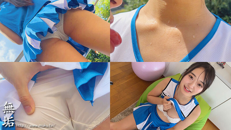 「花守夏歩のチアガール姿で3P中出し汗だくセックス!部活帰り美少女との青春エロス」のサンプル画像2枚目