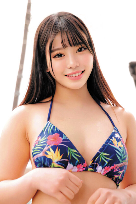 「素人巨乳女子大生をナンパ!水着ギャルにオイルマッサージで発情させて中出し【かすみもあ】」のサンプル画像2枚目