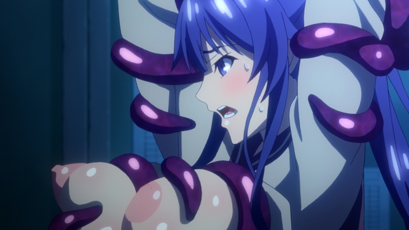 「美少女女教師が触手に襲われる学園ホラー|学園侵触 ×× of the Dead 下巻【アニメ】」のサンプル画像3枚目