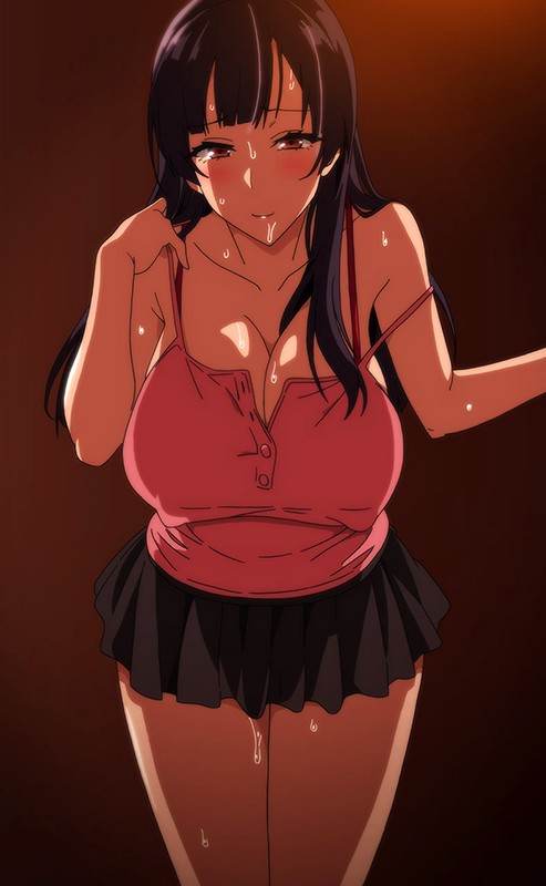 「巨乳女子校生が潮吹き絶頂！フェラ＆中出しで乱れる紫陽花の散ル頃にOVA【エロアニメ】」のサンプル画像20枚目