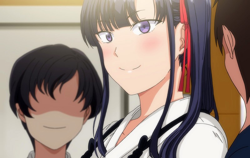 「巨乳女子校生が恥じらいながらご奉仕フェラ&中出しされる羞恥プレイ動画」のサンプル画像2枚目