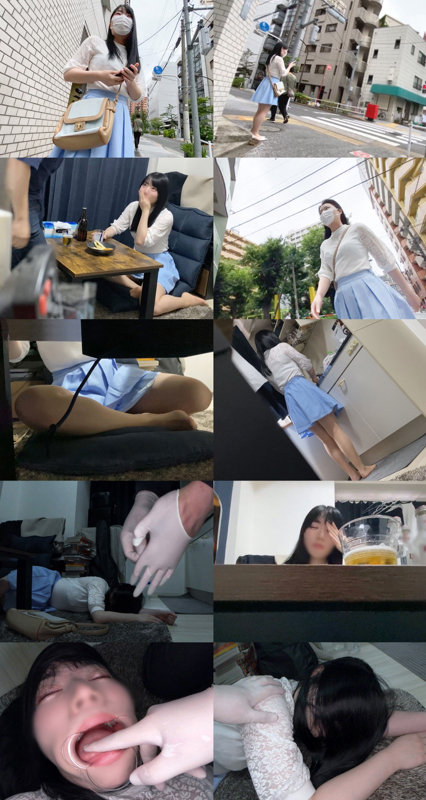 「【素人盗撮】無防備な美女にイタズラ！のぞき撮影から禁断の中出しまで完全収録【暗黒058】」のサンプル画像3枚目