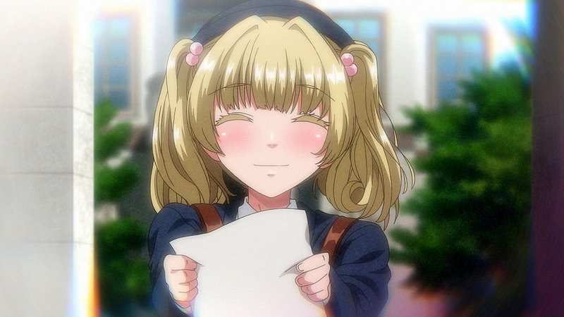 「金髪巨乳お嬢様女子校生が濃厚フェラでご奉仕！生徒会長への中出し学園エロアニメ」のサムネイル