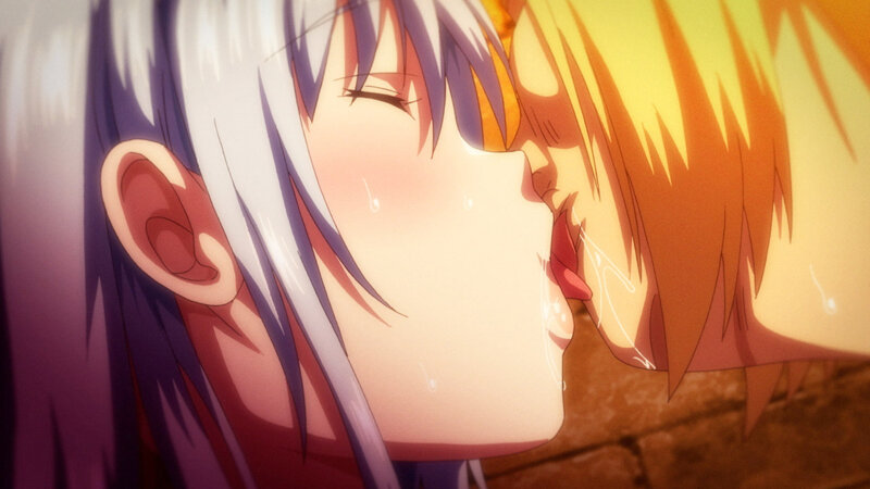 「【人妻・巨乳】異世界で楽しむ3P・4Pプレイ！百合カップルと人妻が男の魅力に目覚める濃厚体験」のサンプル画像12枚目